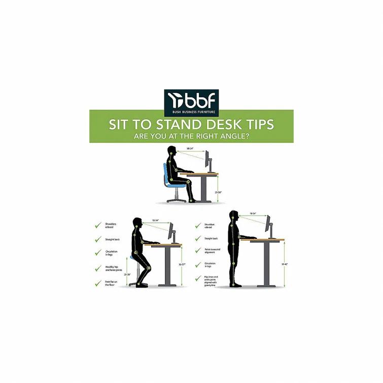 Move 60 Series Adjustable Metal Base Standing Desk