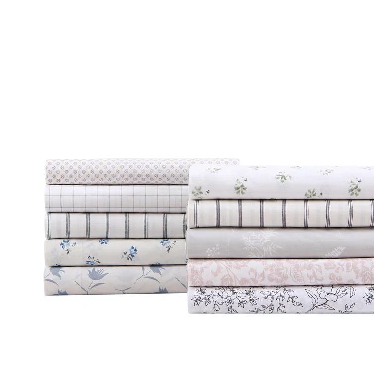 Stone Cottage Bedding Millstone 400 Thread Count 100% Cotton Percale Sheet Set