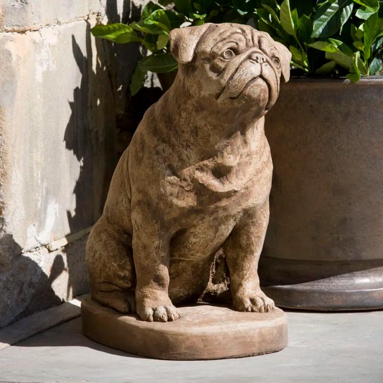 Pietra Nuova Cast Stone Mugsy Statue