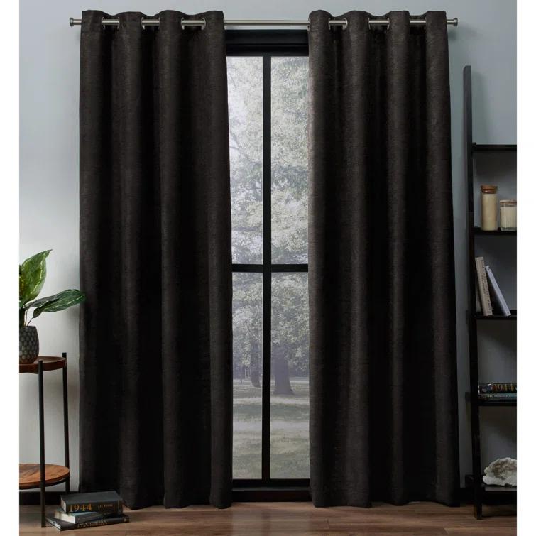 Phillipa Room Darkening Curtain Pair