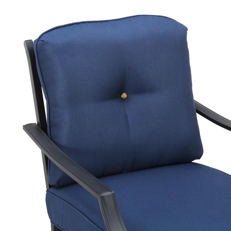 Metal 5 - Person Sofa Seating Group with Cushions
