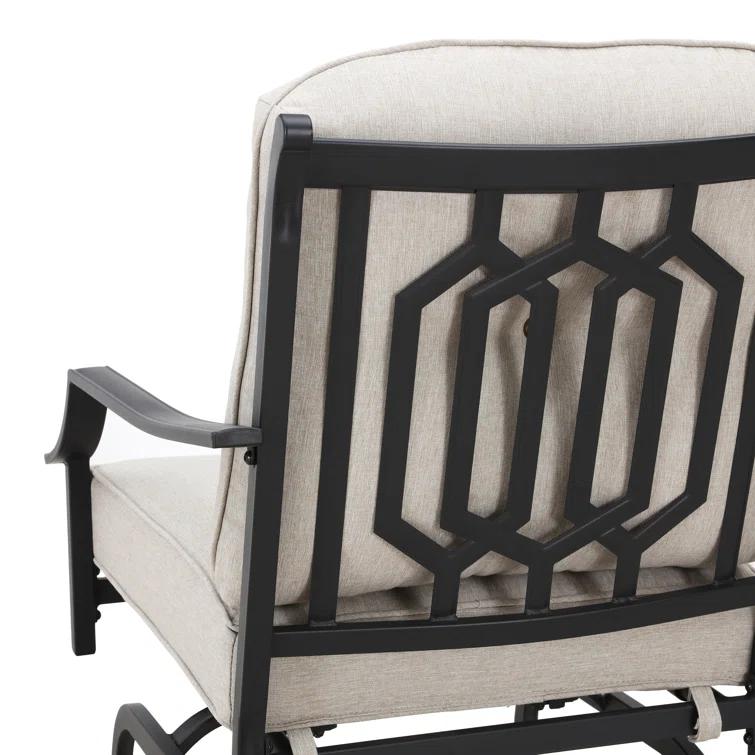 Metal 5 - Person Sofa Seating Group with Cushions