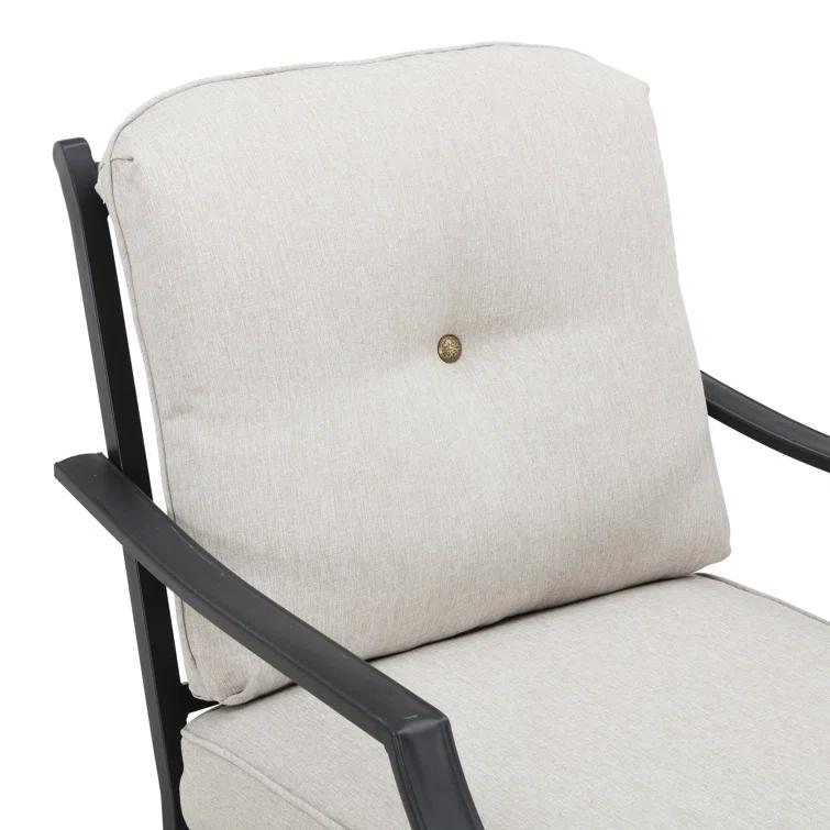 Metal 5 - Person Sofa Seating Group with Cushions