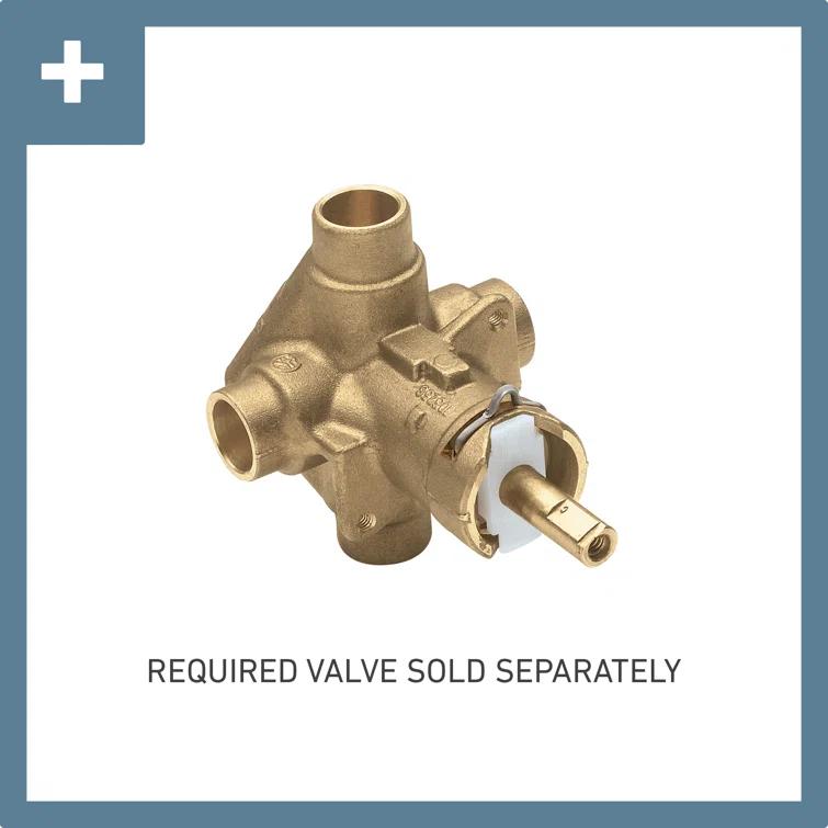 Moen Align Eco-Performance Posi-Temp Shower Trim Kit, Valve Required