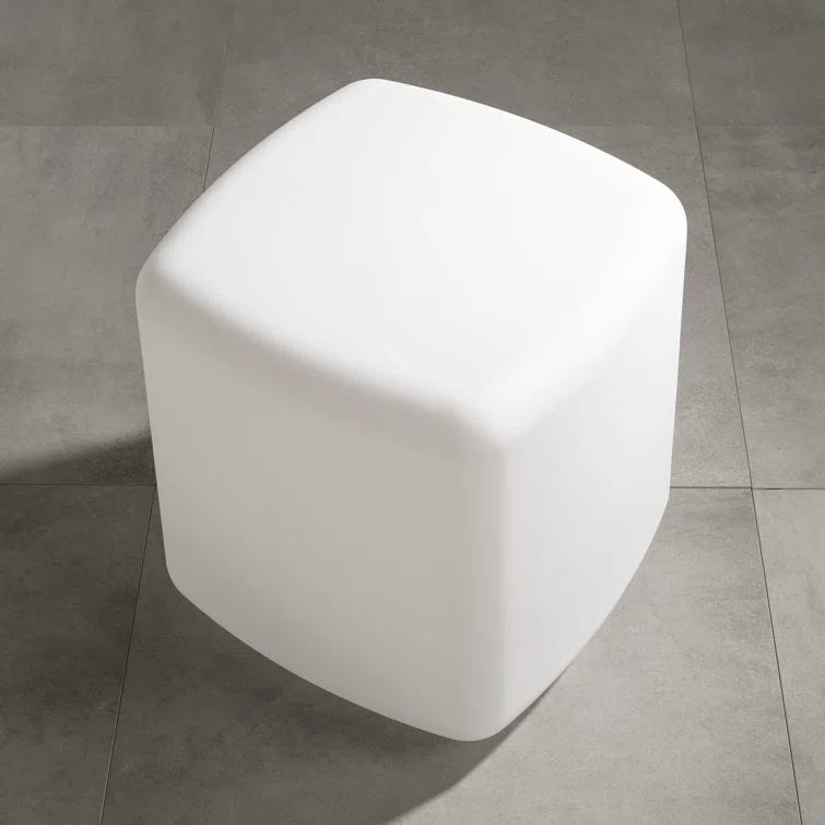 Dalya 16'' Plastic / Acrylic Outdoor Side Table