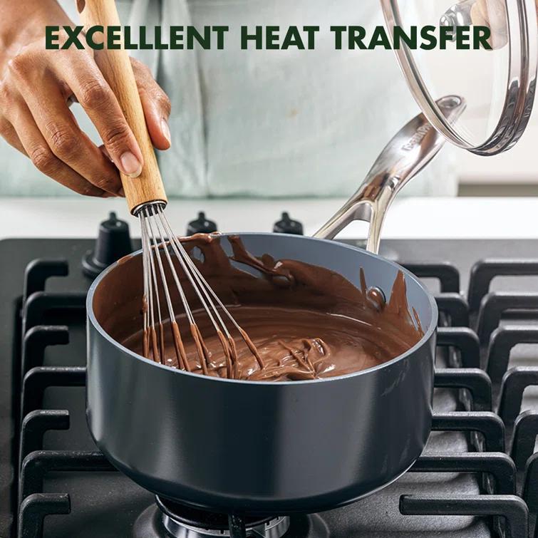GreenPan Valencia Pro Healthy Ceramic Nonstick 2qt Saucepan With Lid