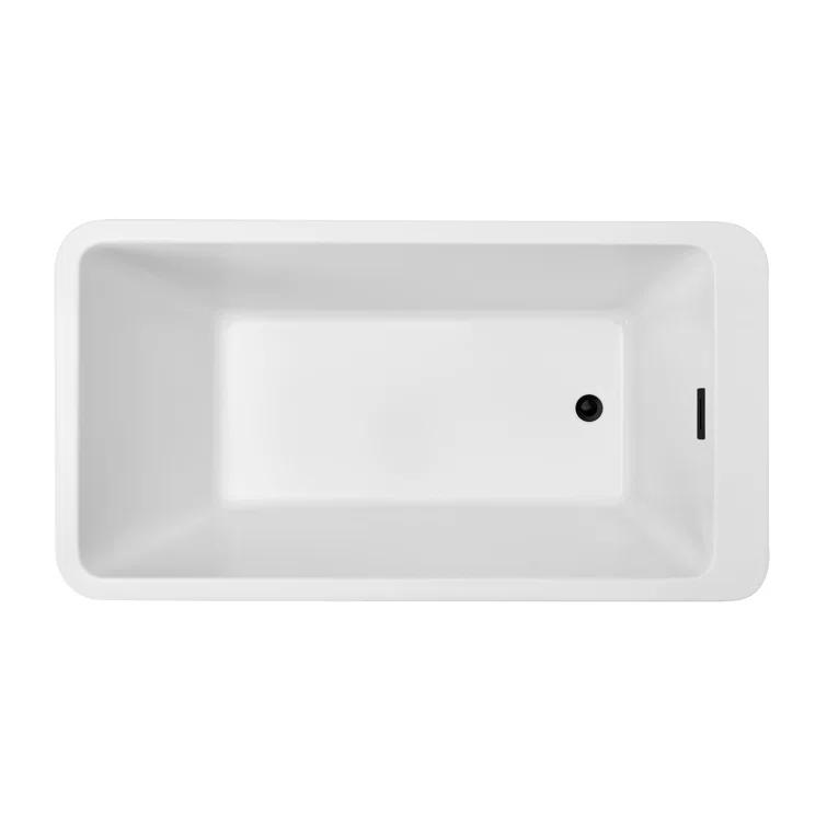 1524 mm x 813 mm Freestanding Roll Top Bathtub