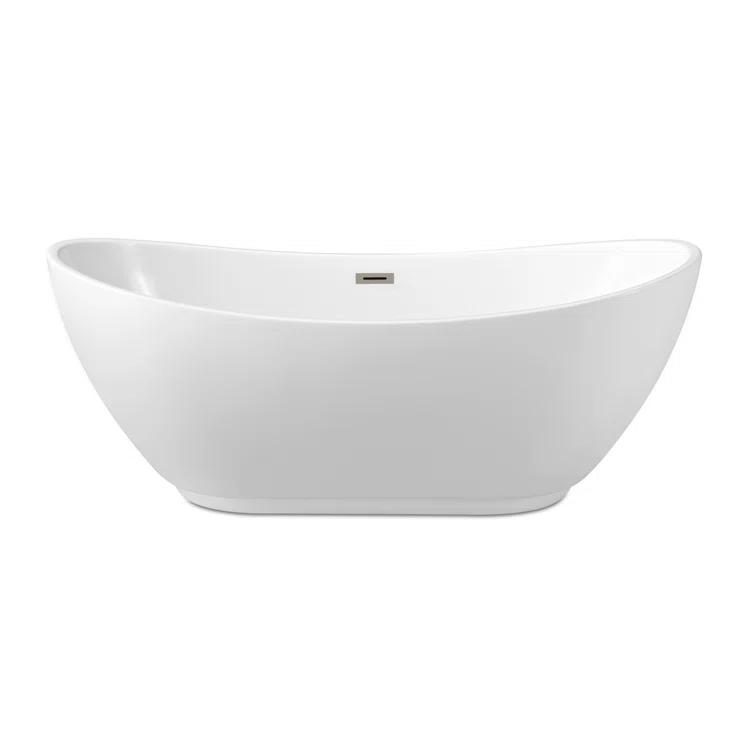 1580 mm x 719 mm Freestanding Bathtub
