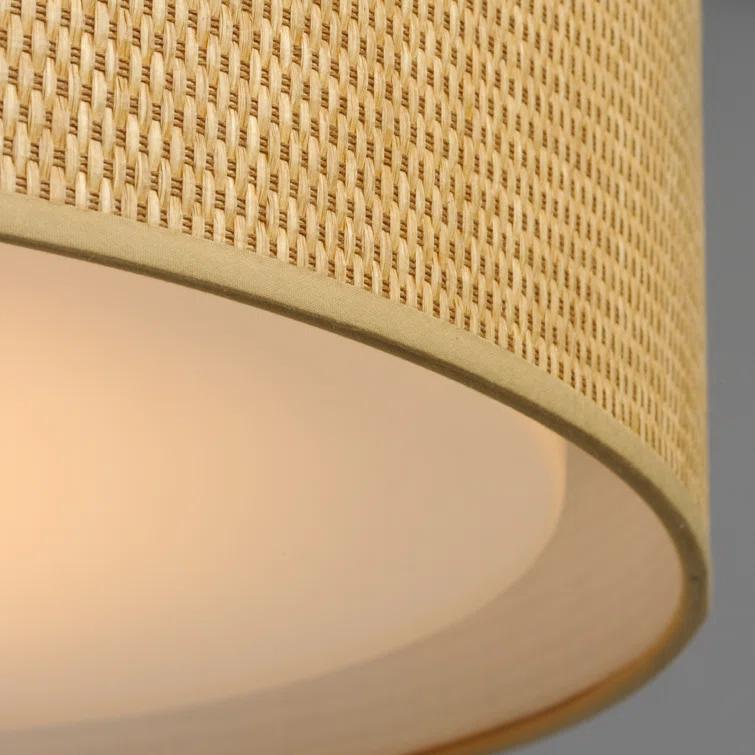 Jessalyn 3 Light Acrylic LED Flush Mount