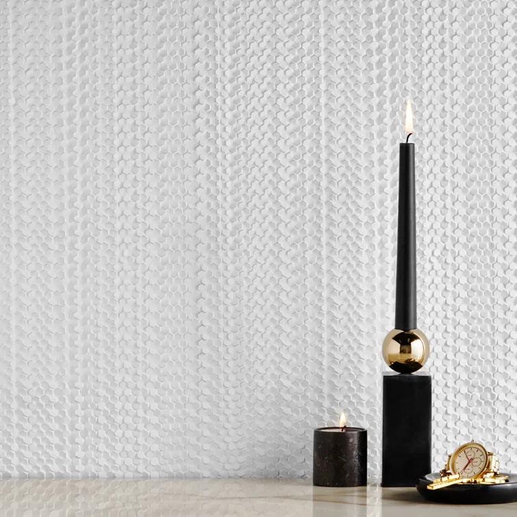 Blaze Echo 1.25" x 0.12" Plastic Grid Wall Tile