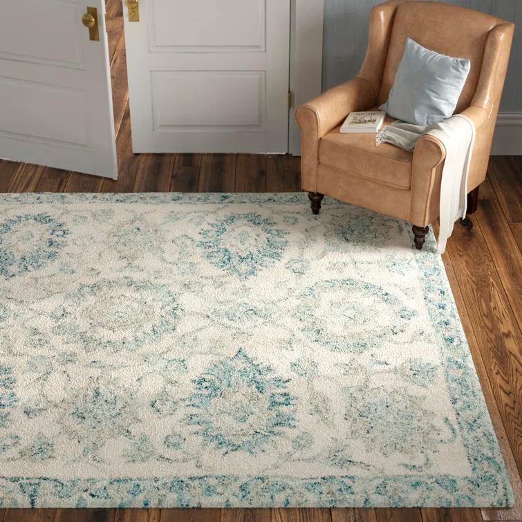 Aden Oriental Hand-Hooked Wool Area Rug