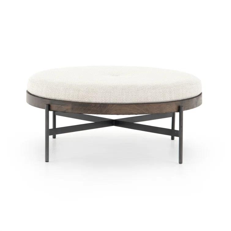Emile Round Ottoman - Large