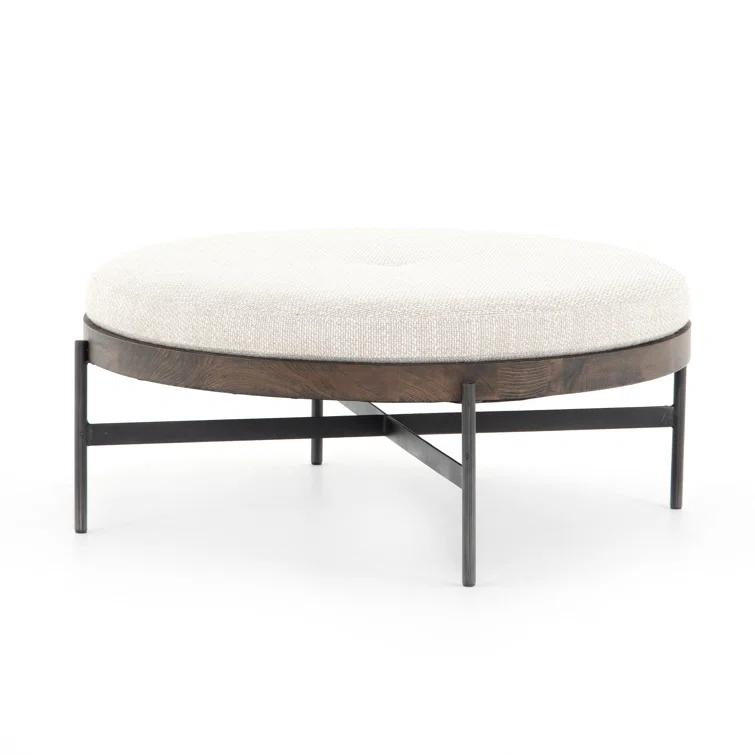 Emile Round Ottoman - Large