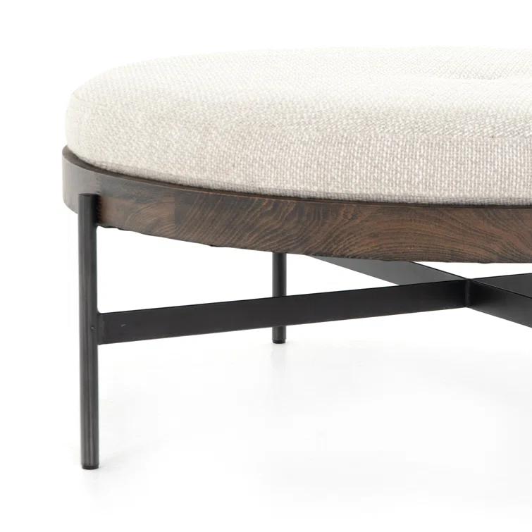Emile Round Ottoman - Large