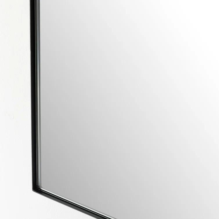 Georgina Rectangular Gold Iron 21"x32" Wall Mirror