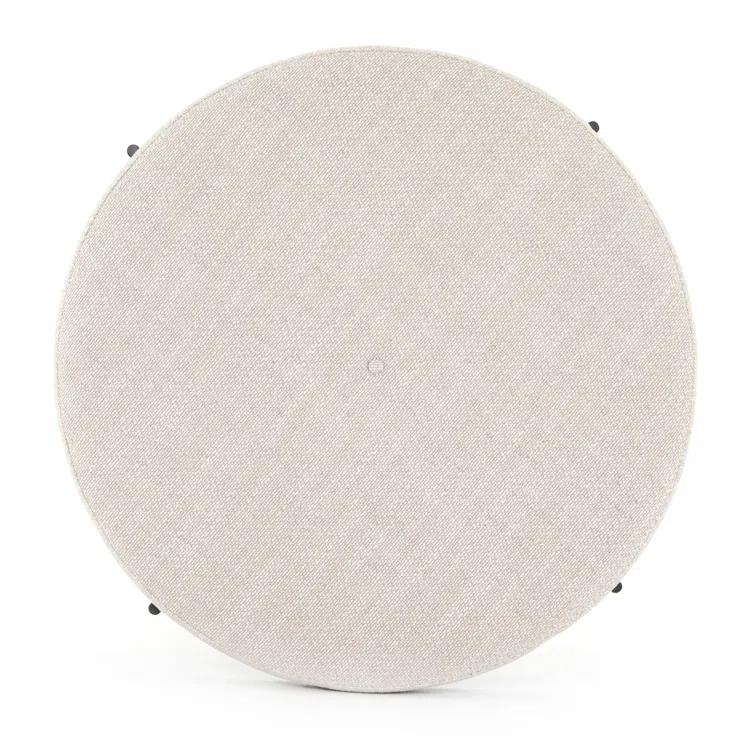 Emile Round Ottoman - Large