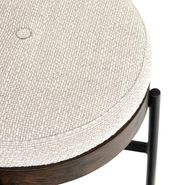 Emile Round Ottoman - Small