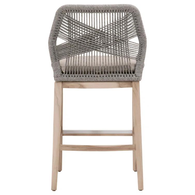 London Indoor / Outdoor Bar Stool - Platinum