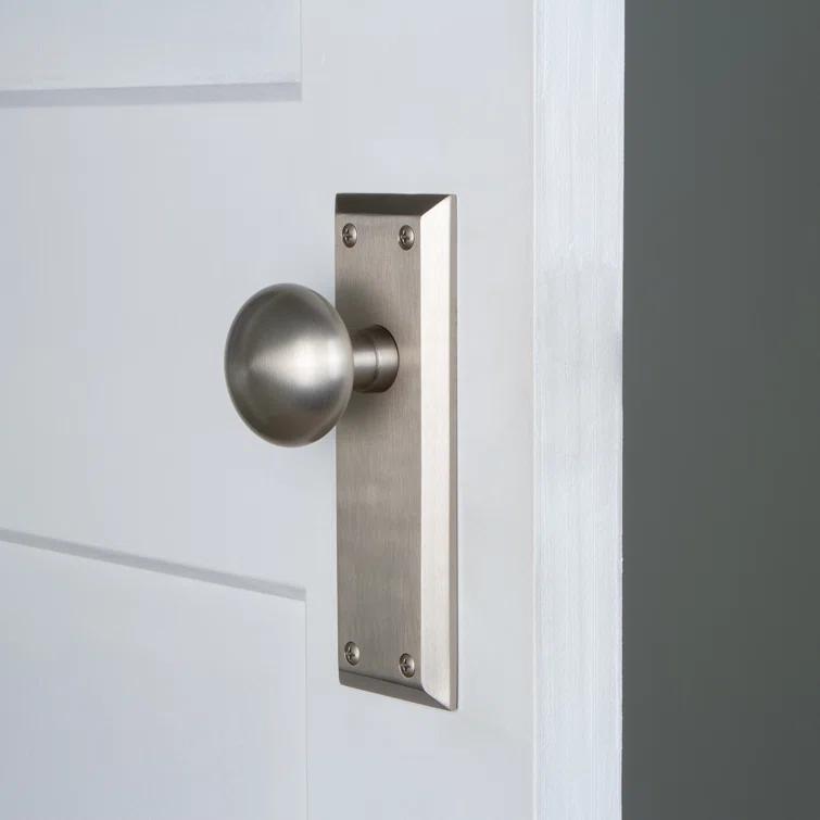 New York Plate with New York Door Knob