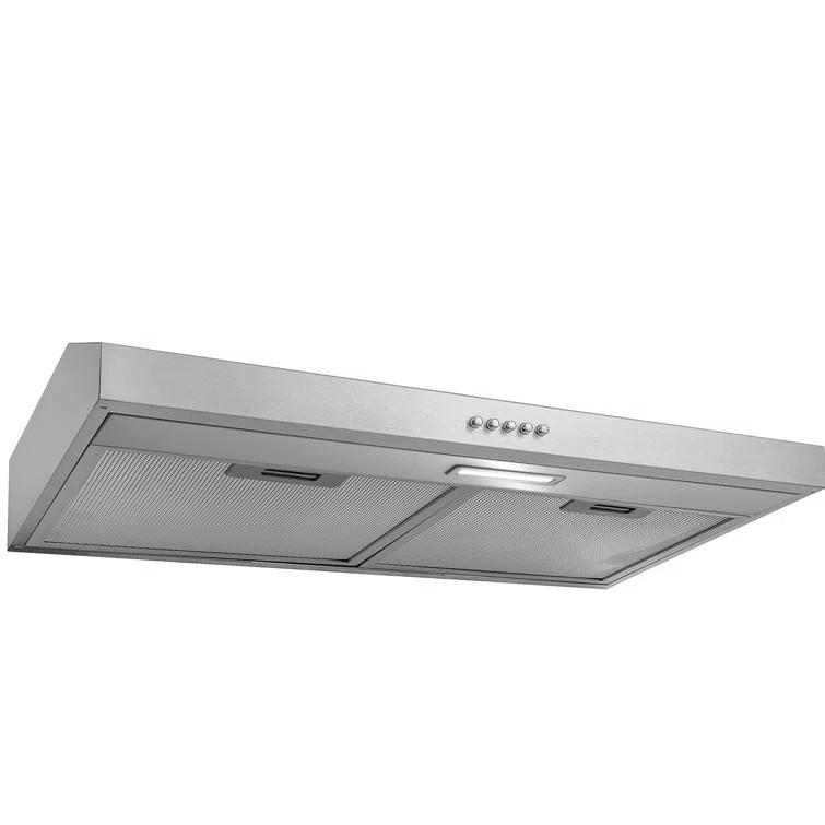 24" Convertible Under Cabinet Range Hood in Stainless Steel with Carbon Filters