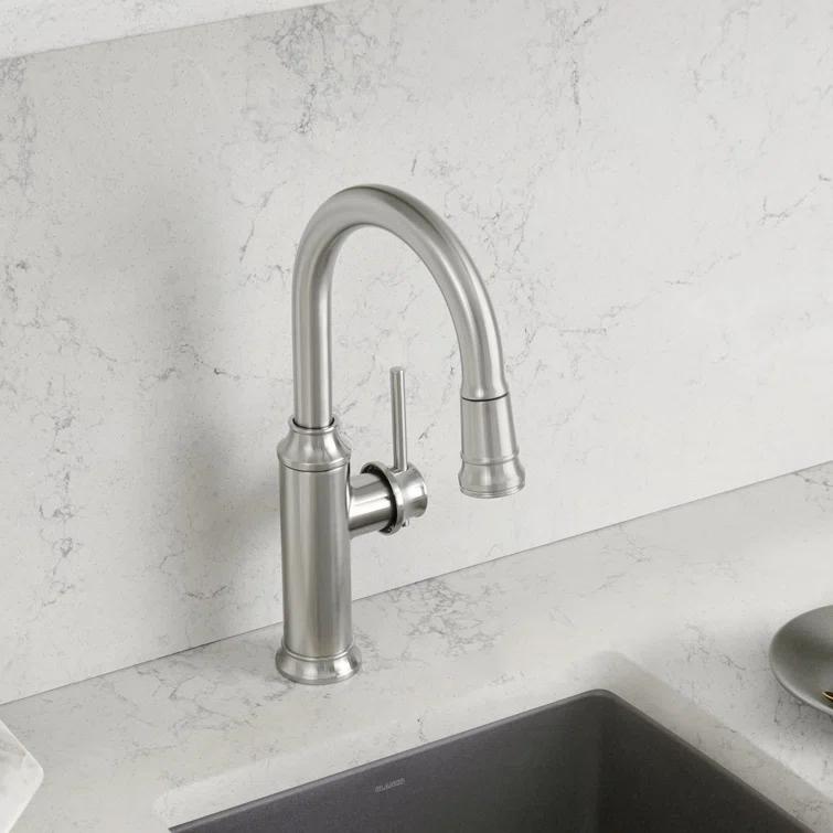Empressa Pull Down Bar Faucet