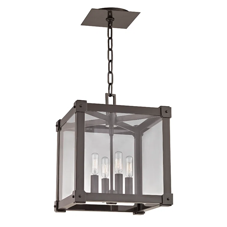 Forsyth 4 - Light Dimmable Square / Rectangle Chandelier