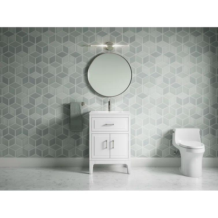 Seer 24" Freestanding Single Bathroom Vanity Cabinet with Sink and Quartz Top