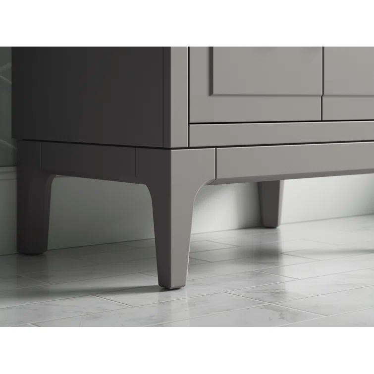Seer 24" Freestanding Single Bathroom Vanity Cabinet with Sink and Quartz Top
