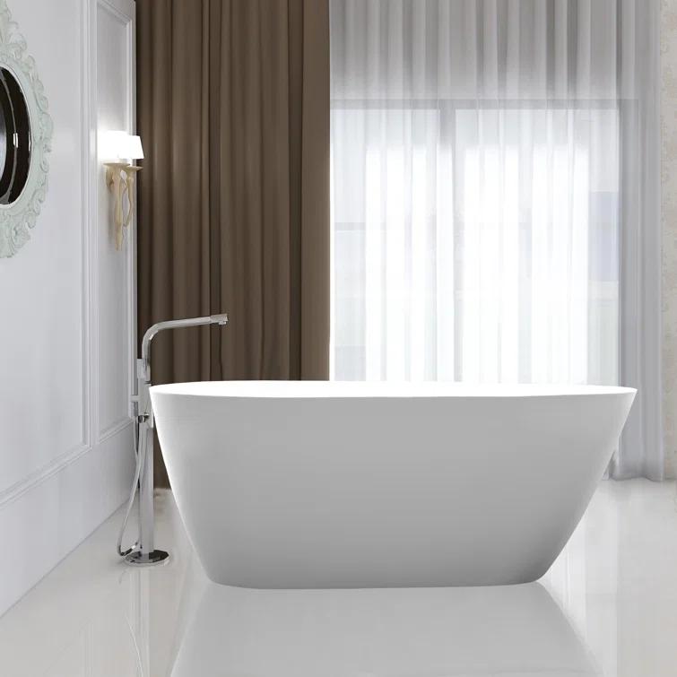 Freestanding Soaking Acrylic Bathtub