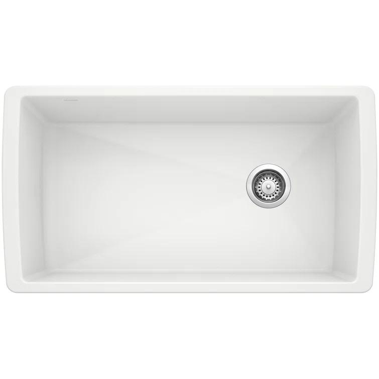 Diamond SILGRANIT 33" Super Single Undermount Kitchen Sink