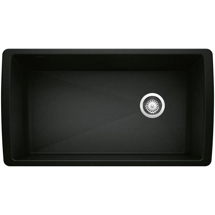 Diamond SILGRANIT 33" Super Single Undermount Kitchen Sink