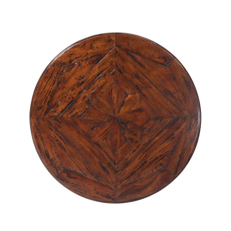 Theodore Alexander Castle Bromwich Solid Wood Top End Table