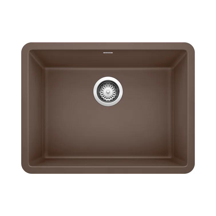 Precis SILGRANIT 24" L x 17.75" W Undermount Kitchen Sink