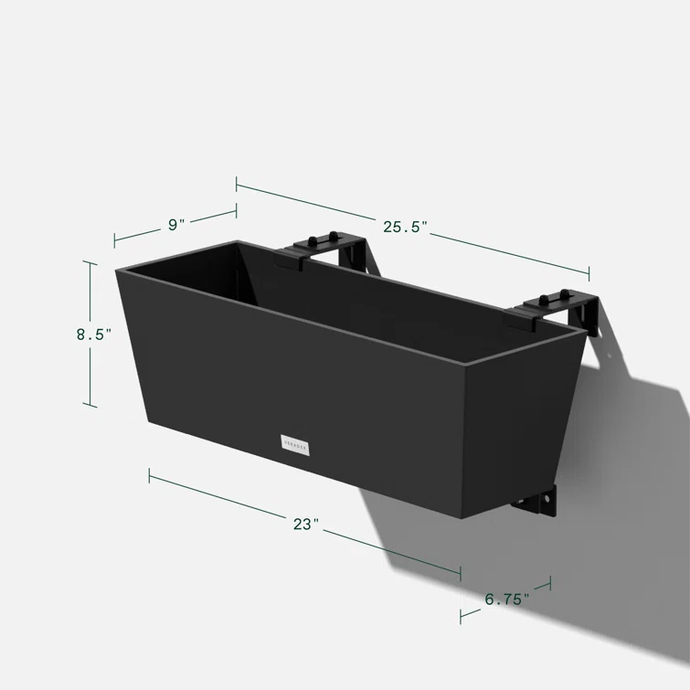 Veradek Pure Series Railing Planter & Reviews | AllModern