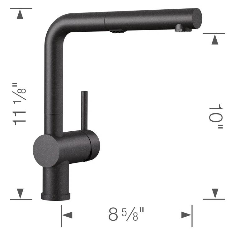 Linus Pull Out Dual Spray Kitchen Faucet