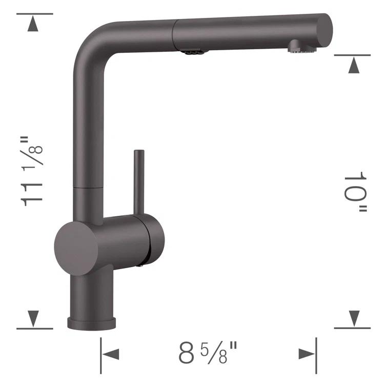 Linus Pull Out Dual Spray Kitchen Faucet