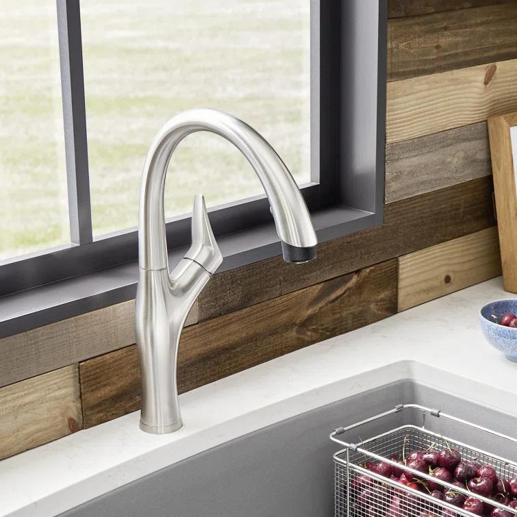 Artona Pull Down Dual Spray Kitchen Faucet