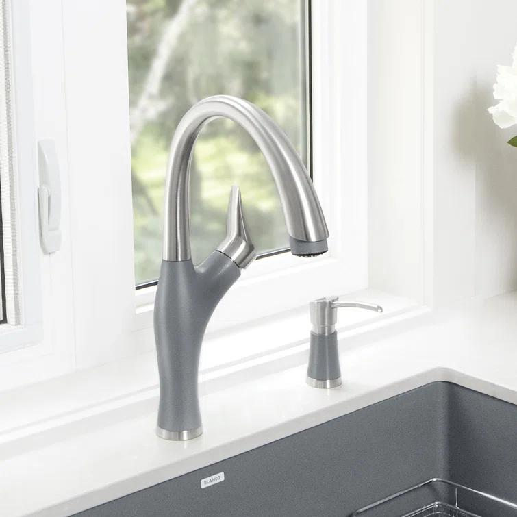 Artona Pull Down Dual Spray Kitchen Faucet