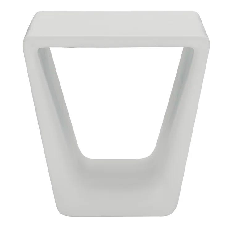 Hyannis 19.31'' Stone Outdoor Side Table