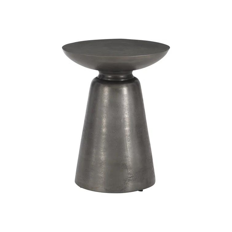 Bernhardt Catalan Round Metal Outdoor Side Table