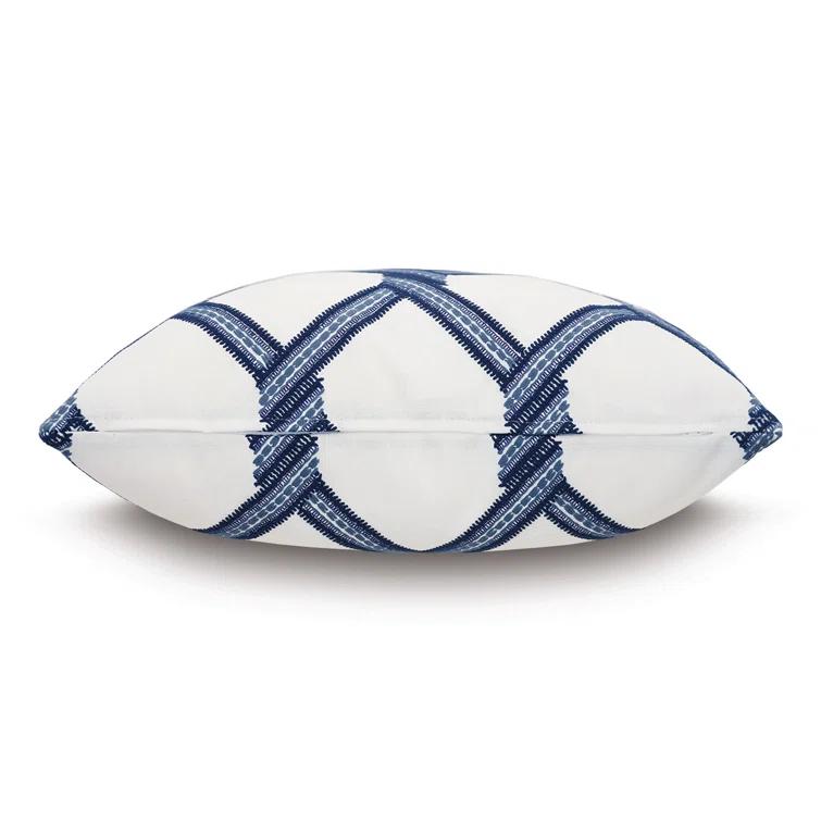 Striped Reversible Throw Pillow