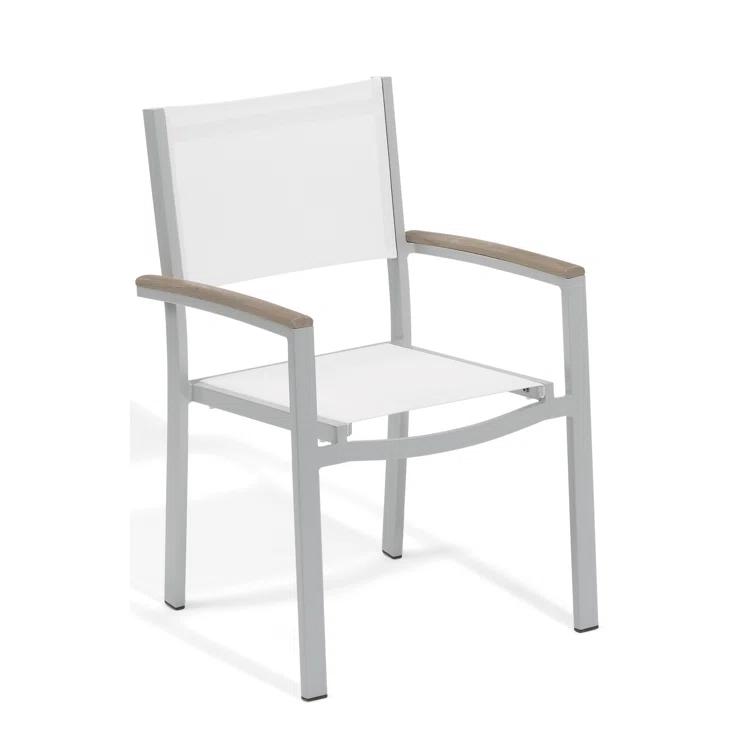 Travira Stacking Patio Arm Chair