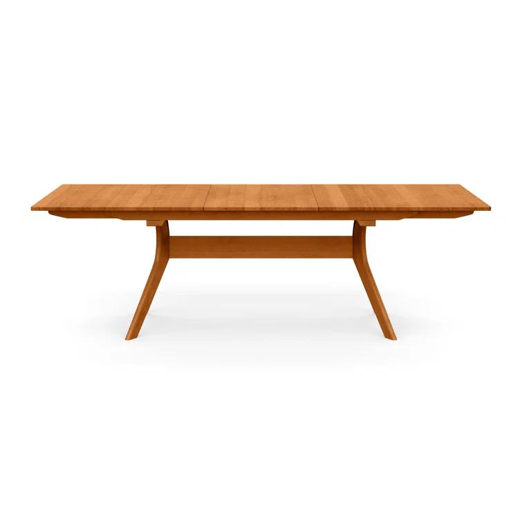 Audrey Extendable Solid Wood Trestle Dining Table
