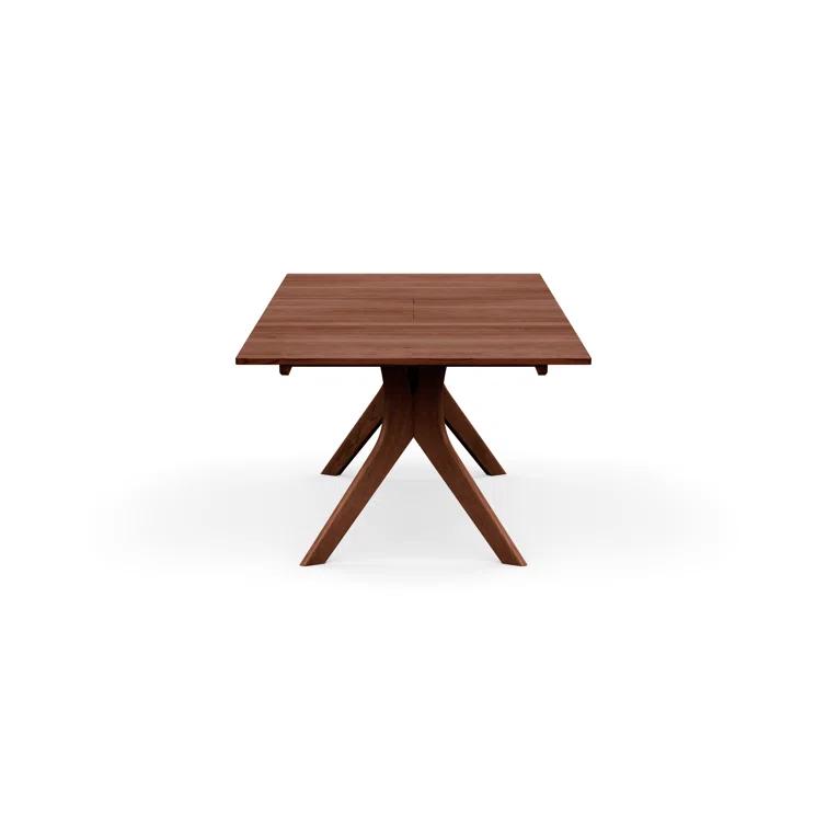 Audrey Extendable Solid Wood Trestle Dining Table