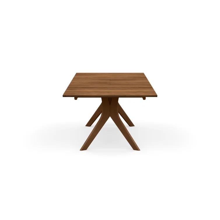 Audrey Extendable Solid Wood Trestle Dining Table