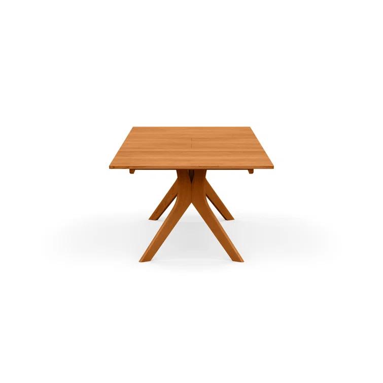 Audrey Extendable Solid Wood Trestle Dining Table