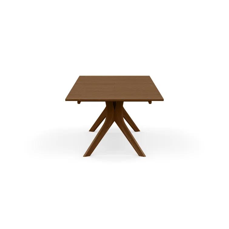 Audrey Extendable Solid Wood Trestle Dining Table