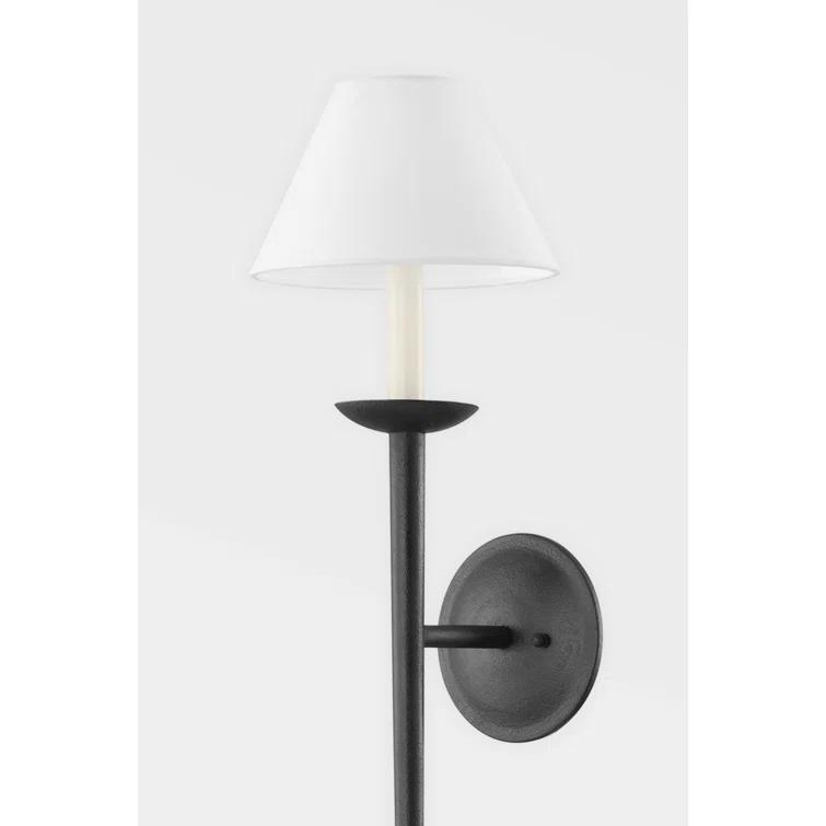 Lovato Single Light Iron Dimmable Wallchiere