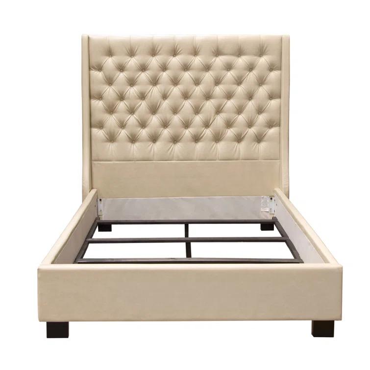 Diamond Sofa Park Avenue Upholstered Wingback Bed