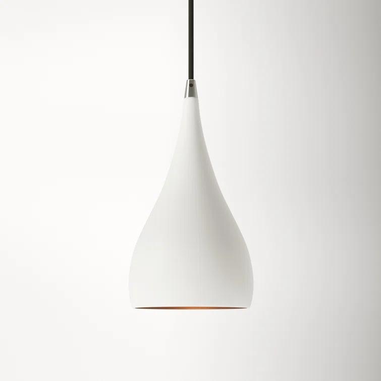 Schultz Single Light Metal Dimmable Pendant